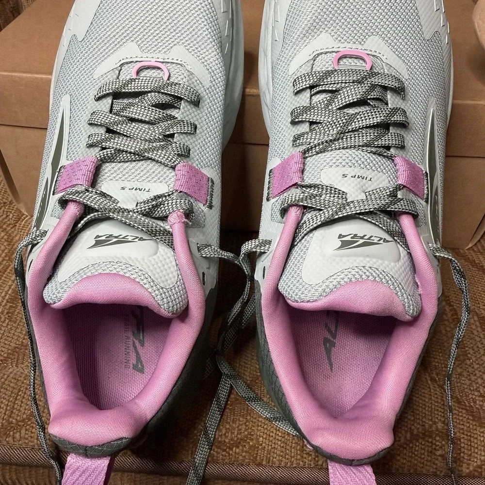 Altra Timp 5 Green Pink AL0A85P6338 Women's Size 8 Running Shoes Sneakers Hiking